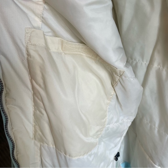 Obermeyer two-tone Dynamic ski/winter jacket Baby Blue - Picture 8 of 16